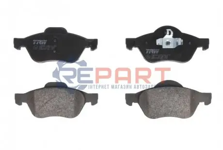 Фото 1 — Комплект гальмівних колодок, дискове гальмо TRW (GDB2053) Фото Комплект гальмівних колодок, дискове гальмо TRW (GDB2053) зображення 1