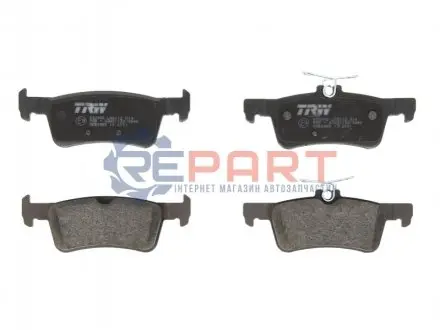 Фото 1 — Тормозные колодки TRW (GDB2055) Фото Тормозные колодки TRW (GDB2055) изображение 1