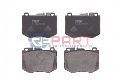 Фото Комплект гальмівних колодок, дискове гальмо TRW (GDB2081) зображення 1