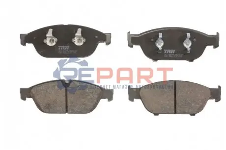 Фото Комплект гальмівних колодок, дискове гальмо TRW (GDB2113) зображення 1