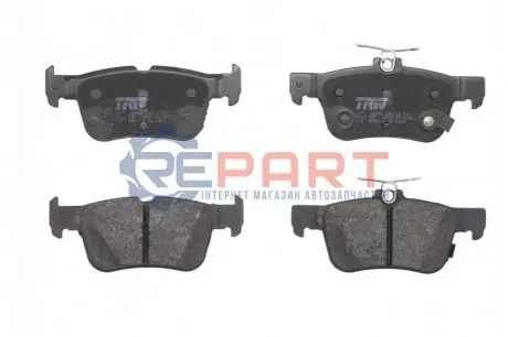 Фото 1 — Комплект гальмівних колодок, дискове гальмо TRW (GDB2115) Фото Комплект гальмівних колодок, дискове гальмо TRW (GDB2115) зображення 1