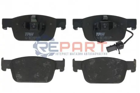 Комплект гальмівних колодок передн, AUDI A4 ALLROAD B9, A4 B9, A5 1.4-3.0DH 05.15 TRW GDB2127 Купити в Україні