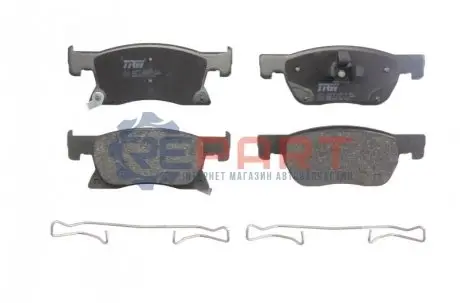 Фото Колодки гальмівні (передні) Opel Astra K 15- (Ate) TRW (GDB2138) зображення 1