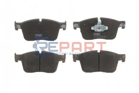 Фото 1 — Комплект гальмівних колодок, дискове гальмо TRW (GDB2145) Фото Комплект гальмівних колодок, дискове гальмо TRW (GDB2145) зображення 1