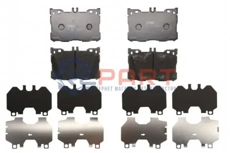 Фото Колодки гальмівні (передні) MB C-class (W205)/E-class (W213/C238)/GLC-class (X253)/CLS (C257) 15- TRW (GDB2150) зображення 1