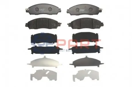 KLOCKI HAM. NISSAN P. NP300 NAVARA 2,3 DCI 4X4 15- TRW GDB2182