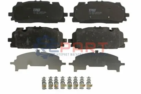 Фото Колодки гальмівні (передні) Audi A4/A5/Q5/Q7 15-/ A5 Sportback 07-17/ A6/A7/A8/Q3/Q8/VW Touareg 17- TRW (GDB2190) зображення 1