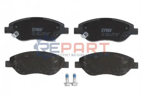 Комплект гальмівних колодок передн, FIAT TIPO 1.0-1.6D 10.15 TRW GDB2228 Купити в Україні