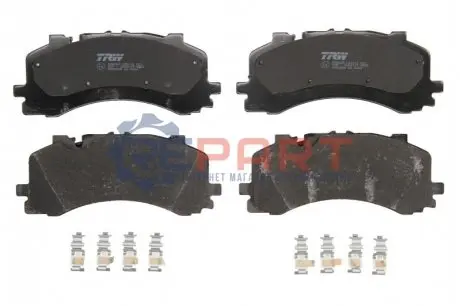 Фото Колодки гальмівні (передні) Audi A6/A7/A8/Q7/Q8/VW Touareg 16- TRW (GDB2235) зображення 1