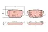 Фото Комплект гальмівних колодок задн, HYUNDAI SANTA FE IV 2.0D-3.5 07.18-11.20 TRW (GDB2359) зображення 1