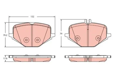 Автозапчасть TRW GDB2395