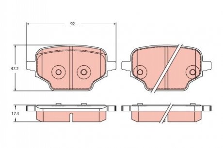 Автозапчастина TRW GDB2410 (фото 1)