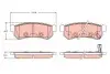 Комплект гальмівних колодок задн, CHEVROLET LACETTI, NUBIRA 1.4-2.0D 01.05 TRW (GDB2437) зображення 1