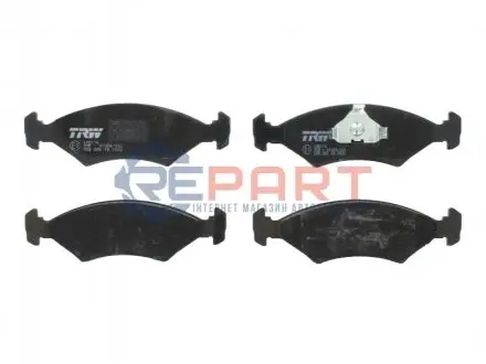 Фото Колодки гальмівні (передні) Ford Escort/Fiesta/Sierra 80-02 TRW (GDB255) зображення 1