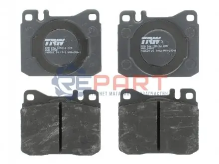 Фото 1 — Колодки гальмівні (передні) MB 123 (W123)/S-class (W126) 76-91 TRW (GDB264) Фото Колодки гальмівні (передні) MB 123 (W123)/S-class (W126) 76-91 TRW (GDB264) зображення 1