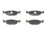 Фото Комплект гальмівних колодок задн, BMW 3 (E30), 5 (E28), 6 (E24), Z1 1.6-3.5 04.76-06.94 TRW (GDB299) зображення 1