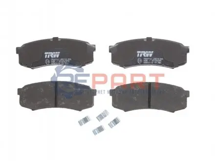 Фото Колодки гальмівні (передні) Toyota Land Cruiser 100 98-07/Prado 02-10/Lexus LX 98-08 TRW (GDB3110) зображення 1