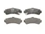 Комплект гальмівних колодок задн, NISSAN ALMERA I 1.4-2.0D 07.95-07.00 TRW (GDB3115) зображення 1