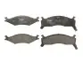 Комплект гальмівних колодок передн, KIA SEPHIA, SHUMA, SHUMA I, SPORTAGE 1.5-2.0D 04.94-08.03 TRW (GDB3123) зображення 1