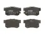 Комплект гальмівних колодок задн, ACURA LEGEND, LEGEND II, RL, TL HONDA ACCORD IV, ACCORD V, ACCORD VI, CIVIC III, CIVIC IV, CIVIC VI, CIVIC VII, CIVIC VIII, CR-V II, CR-V III 1.3-3.5 03.86 TRW (GDB3154) зображення 1