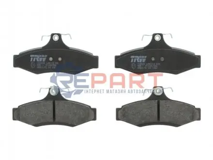 Фото Колодки гальмівні (передні) Chevrolet Epica 05-/Daewoo Nubira/Leganza 97-/Rezzo 00- TRW (GDB3172) зображення 1