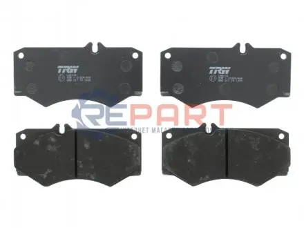 Фото 1 — Комплект гальмівних колодок, дискове гальмо TRW (GDB317) Фото Комплект гальмівних колодок, дискове гальмо TRW (GDB317) зображення 1