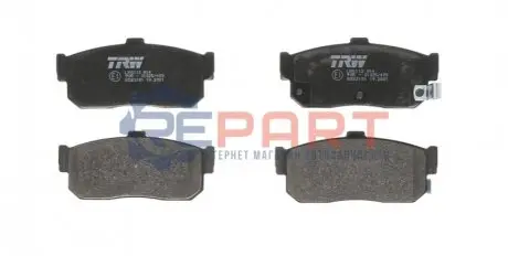 Фото Тормозные колодки, дисковые. TRW (GDB3181) изображение 1