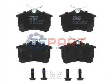 Фото 1 — Колодки гальмівні (задні) Honda Accord VI/VII 98-08 TRW (GDB3190) Фото Колодки гальмівні (задні) Honda Accord VI/VII 98-08 TRW (GDB3190) зображення 1