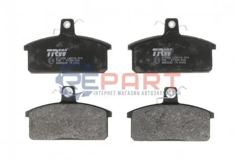 Комплект гальмівних колодок задн/передн, IVECO MASSIF SUZUKI GRAND VITARA I, SAMURAI, VITARA 1.3-3.0D 04.88-02.11 TRW GDB3202