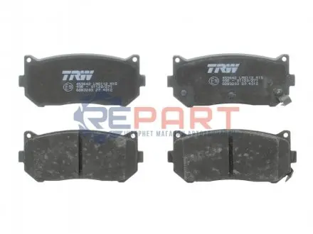 Тормозные колодки, дисковые. TRW GDB3203