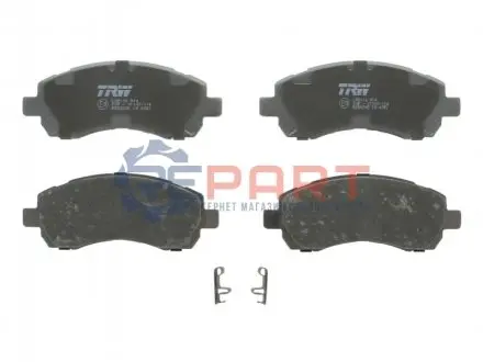 Тормозные колодки, дисковые. TRW GDB3205