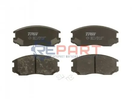 Фото Тормозные колодки, дисковые. TRW (GDB3214) изображение 1