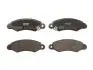 Комплект гальмівних колодок передн, SUBARU JUSTY II SUZUKI SWIFT II 1.0/1.3 03.89-12.05 TRW (GDB3215) зображення 1