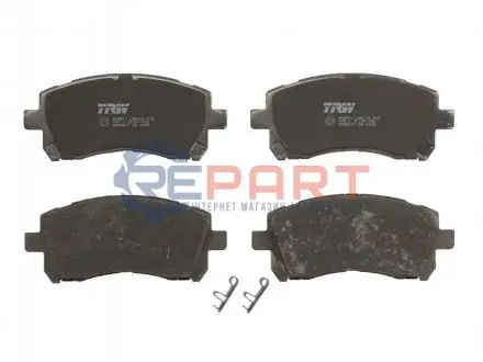 Фото Колодки гальмівні (задні) Subaru Impreza/Outback/Forester 95-09 TRW (GDB3217) зображення 1