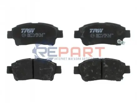 Фото 1 — Тормозные колодки, дисковые. TRW (GDB3218) Фото Тормозные колодки, дисковые. TRW (GDB3218) изображение 1