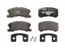 Комплект гальмівних колодок передн (з комплектуючими), DAIHATSU MOVE, SIRION, YRV MITSUBISHI L200 TOYOTA DUET 1.0/1.3/2.8D 04.98 TRW (GDB3220) зображення 1