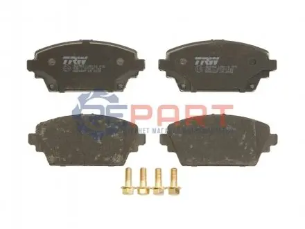 Фото Колодки гальмівні (передні) Nissan Almera Tino/Primera 98- TRW (GDB3227) зображення 1