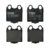 Комплект гальмівних колодок, дискове гальмо GDB3233
