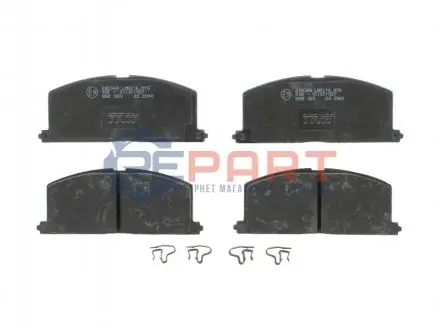 Фото Колодки гальмівні (передні) Toyota Camry 82-91/Carina 82-01/Celica 85-93/Corolla 83-00 TRW (GDB323) зображення 1