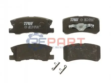 Фото 1 — Колодки гальмівні (задні) Citroen C4 Aircross/Mazda 6/Mitsubishi Outlander III/Peugeot 4008 12- TRW (GDB3247) Фото Колодки гальмівні (задні) Citroen C4 Aircross/Mazda 6/Mitsubishi Outlander III/Peugeot 4008 12- TRW (GDB3247) зображення 1