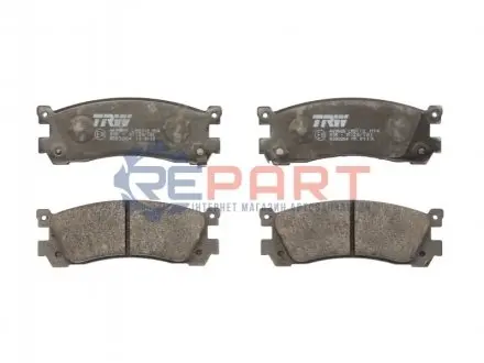 Фото Комплект гальмівних колодок, дискове гальмо TRW (GDB3264) зображення 1