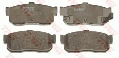 Комплект гальмівних колодок задн, INFINITI I30 NISSAN ALMERA I, ALMERA II, ALTIMA, CEFIRO III, MAXIMA / MAXIMA QX IV, MAXIMA / MAXIMA QX V, PRIMERA, SUNNY II 1.4-3.0 06.86 TRW GDB3274