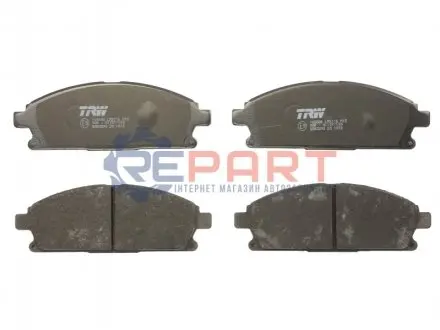 Фото Колодки гальмівні (передні) Nissan X-Trail 01-13/Pathfinder 97-04 TRW (GDB3293) зображення 1