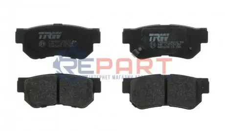 Фото Колодки гальмівні (задні) Hyundai Tucson 2.0 CRDi 04-10 TRW (GDB3298) зображення 1