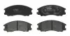 Фото Комплект гальмівних колодок передн, HYUNDAI TERRACAN LEXUS IS II 2.5D/2.9D/3.5 11.01-03.13 TRW (GDB3299) зображення 1