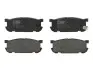 Комплект гальмівних колодок задн, MAZDA MX-5 II 1.6 05.98-10.05 TRW (GDB3303) зображення 1