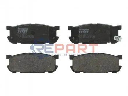 Комплект гальмівних колодок задн, MAZDA MX-5 II 1.6 05.98-10.05 TRW GDB3303