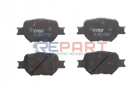 Фото Колодки гальмівні (передні) Toyota Corolla 01-07/Celica 99-05 TRW (GDB3316) зображення 1