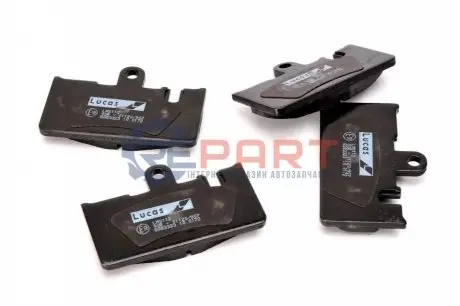 Комплект гальмівних колодок задн, LEXUS LS TOYOTA CELSIOR 4.3 08.00-08.06 TRW GDB3323
