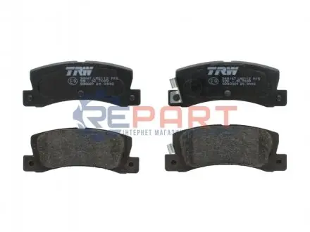 Комплект гальмівних колодок задн, GEO STORM LEXUS ES TOYOTA AVENSIS, CAMRY, CARINA E VI, CARINA V, CELICA, COROLLA 1.3-3.0 10.82 TRW GDB3329